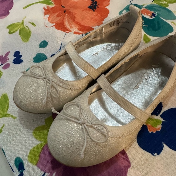 Nina Toddler Girls Ballet Slipper - Sz 10 - Picture 2 of 6